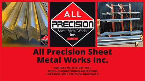 sheet metal in el paso tx|all precision sheet metal.